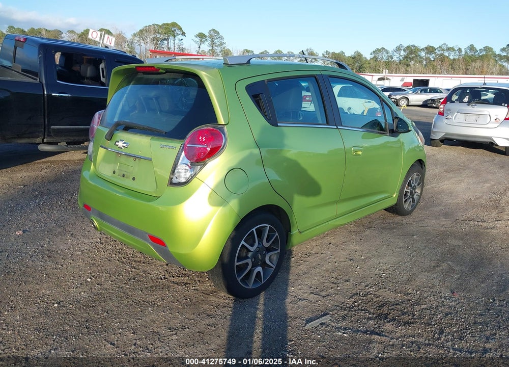 2013 CHEVROLET SPARK 2LT AUTO VIN: KL8CF6S91DC587431