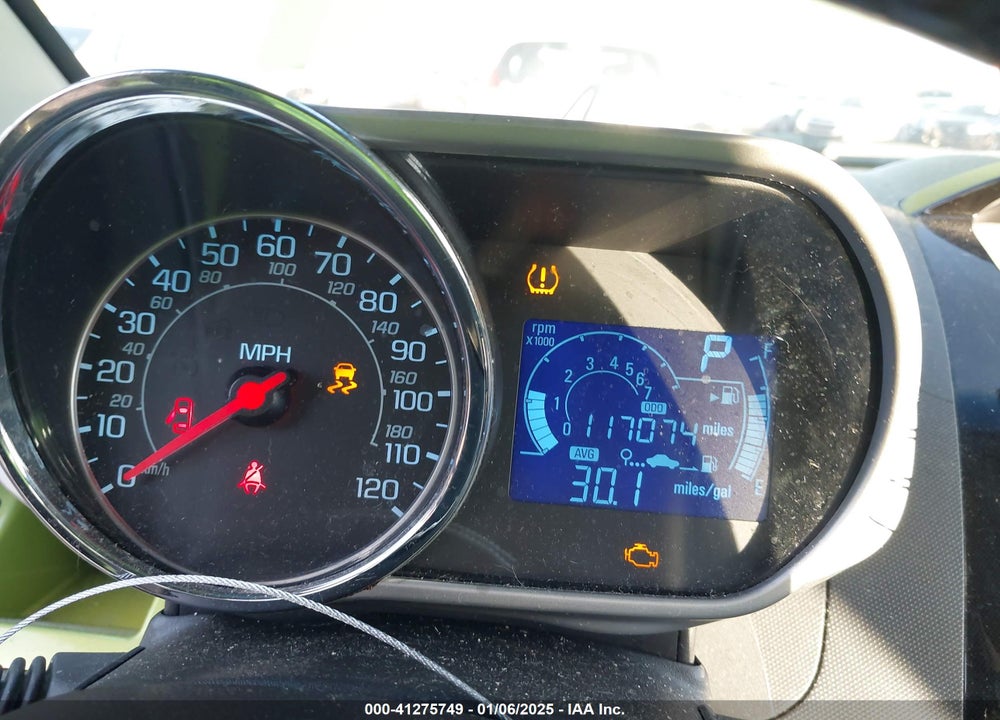 2013 CHEVROLET SPARK 2LT AUTO VIN: KL8CF6S91DC587431
