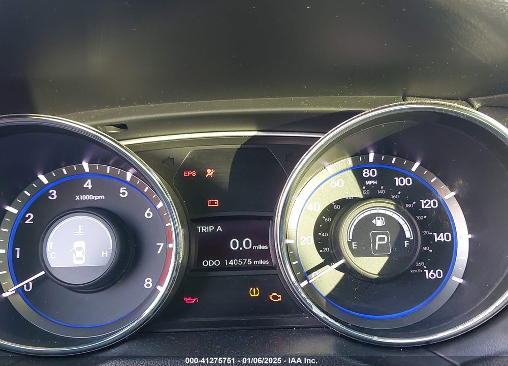 2011 HYUNDAI SONATA GLS VIN: 5NPEB4AC8BH033592