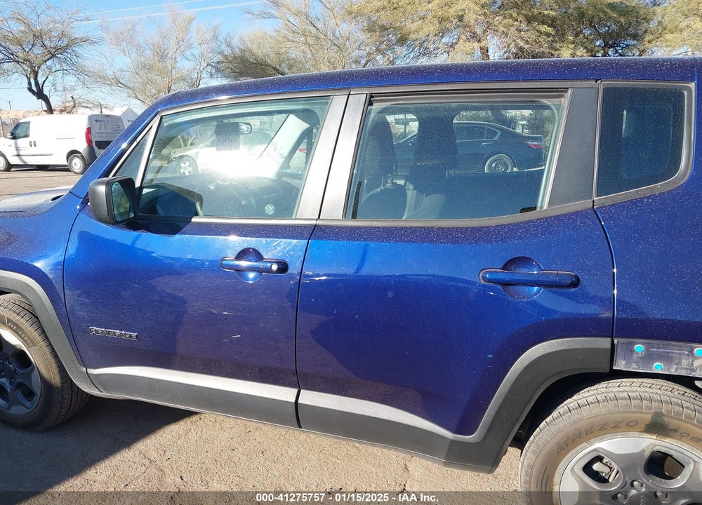 2016 JEEP RENEGADE SPORT VIN: ZACCJAAT0GPD51407