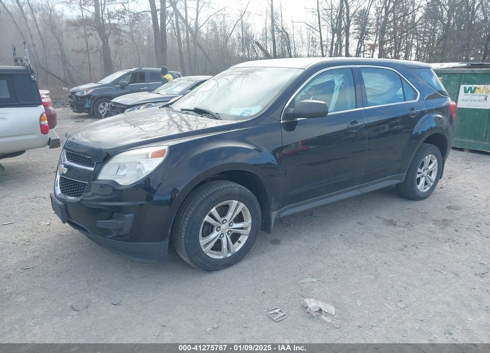 2013 CHEVROLET EQUINOX LS VIN: 2GNFLCEK5D6382964