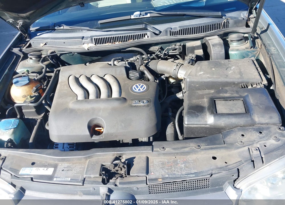 2000 VOLKSWAGEN GOLF GLS VIN: WVWGC21J6YW657113