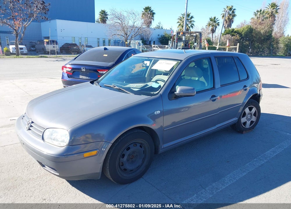 2000 VOLKSWAGEN GOLF GLS VIN: WVWGC21J6YW657113