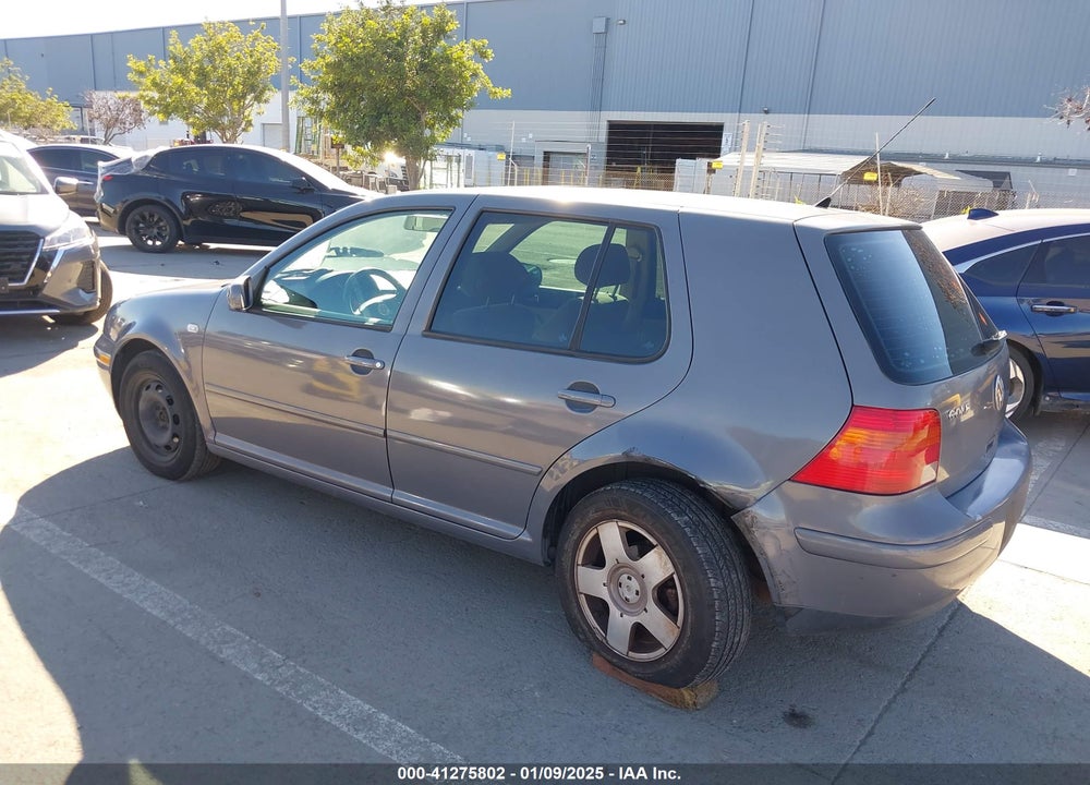 2000 VOLKSWAGEN GOLF GLS VIN: WVWGC21J6YW657113