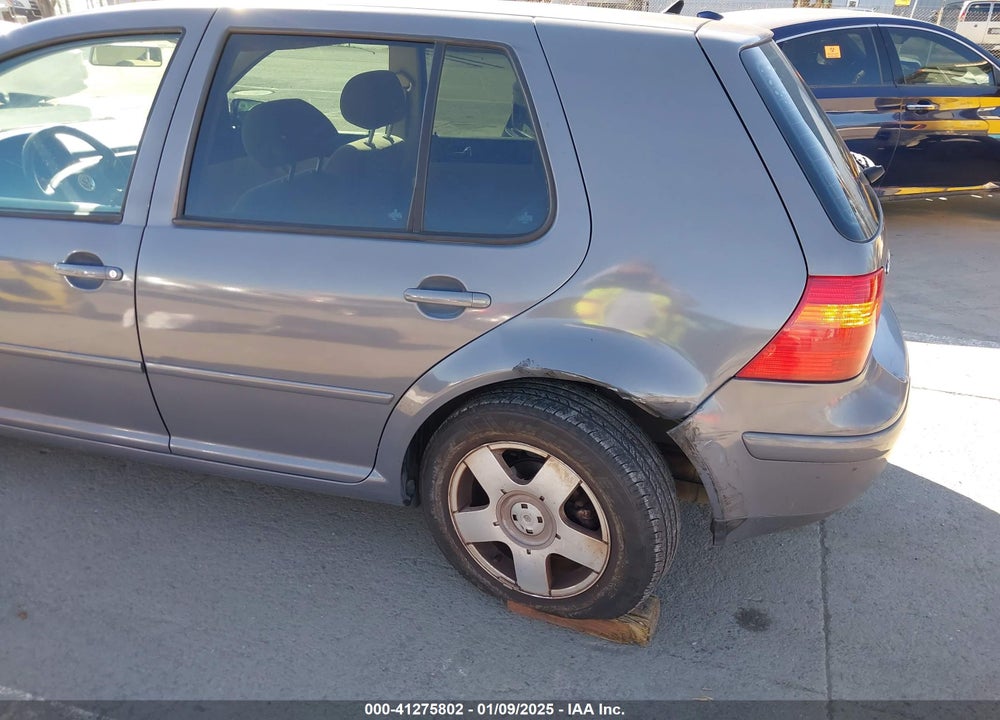 2000 VOLKSWAGEN GOLF GLS VIN: WVWGC21J6YW657113