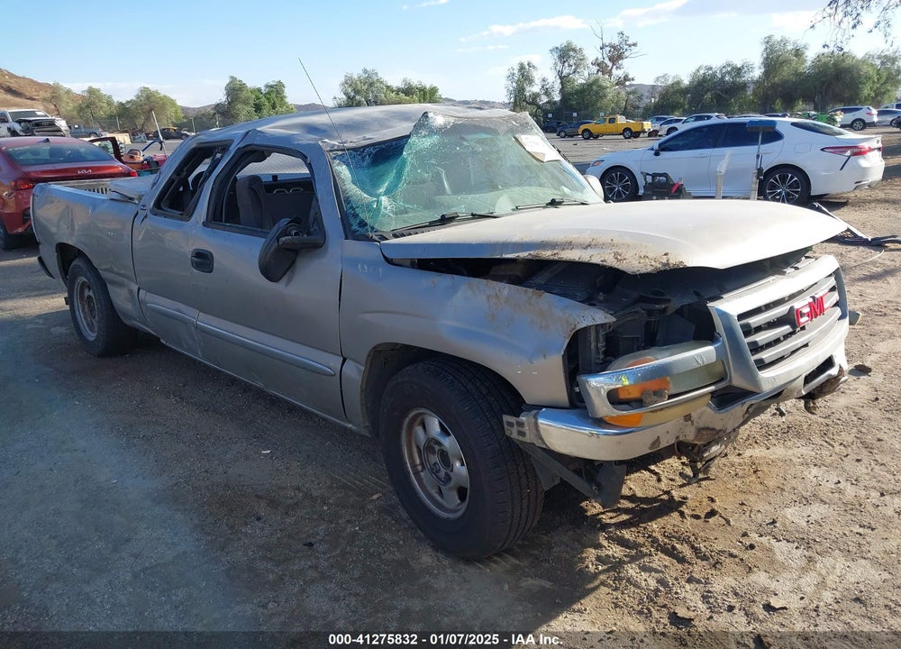 2003 GMC SIERRA 1500 SLE VIN: 2GTEC19V431136884