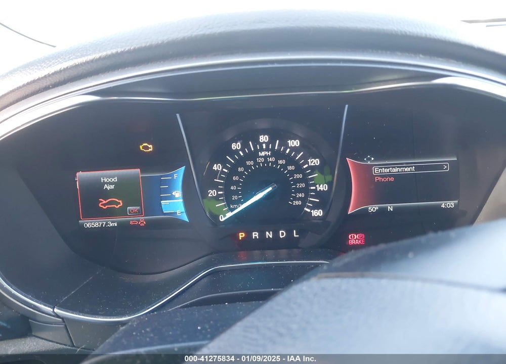 2017 FORD FUSION SE VIN: 3FA6P0H71HR410881