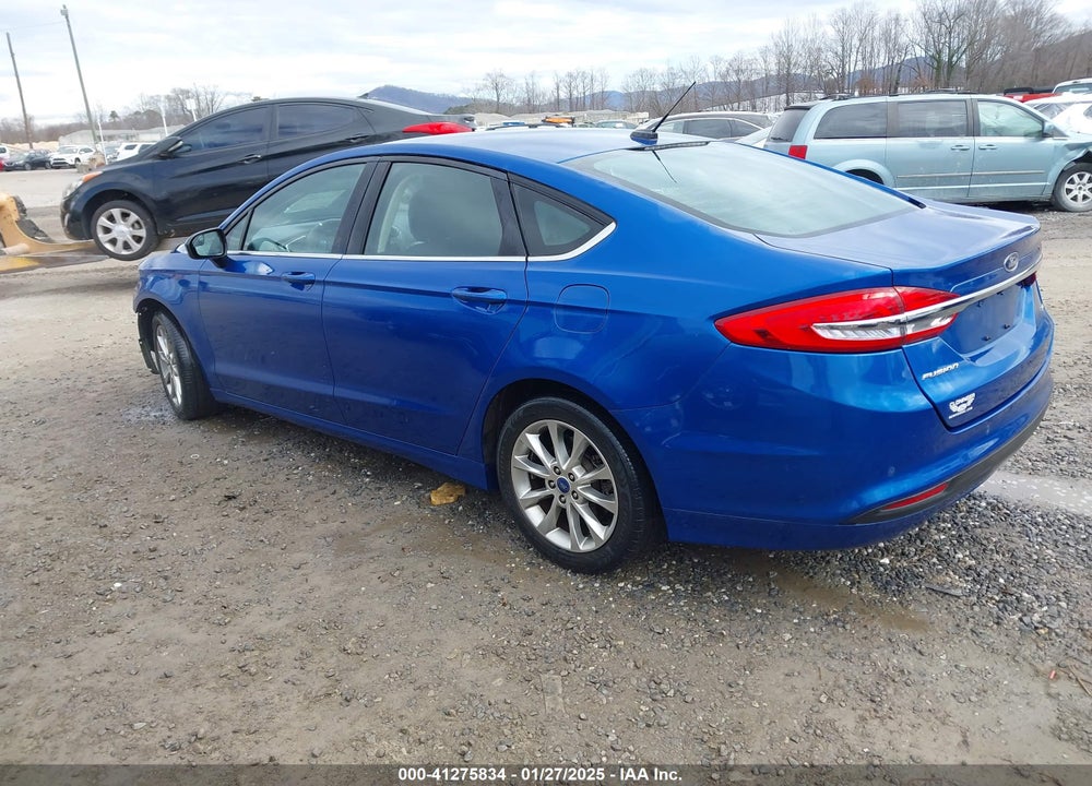 2017 FORD FUSION SE VIN: 3FA6P0H71HR410881