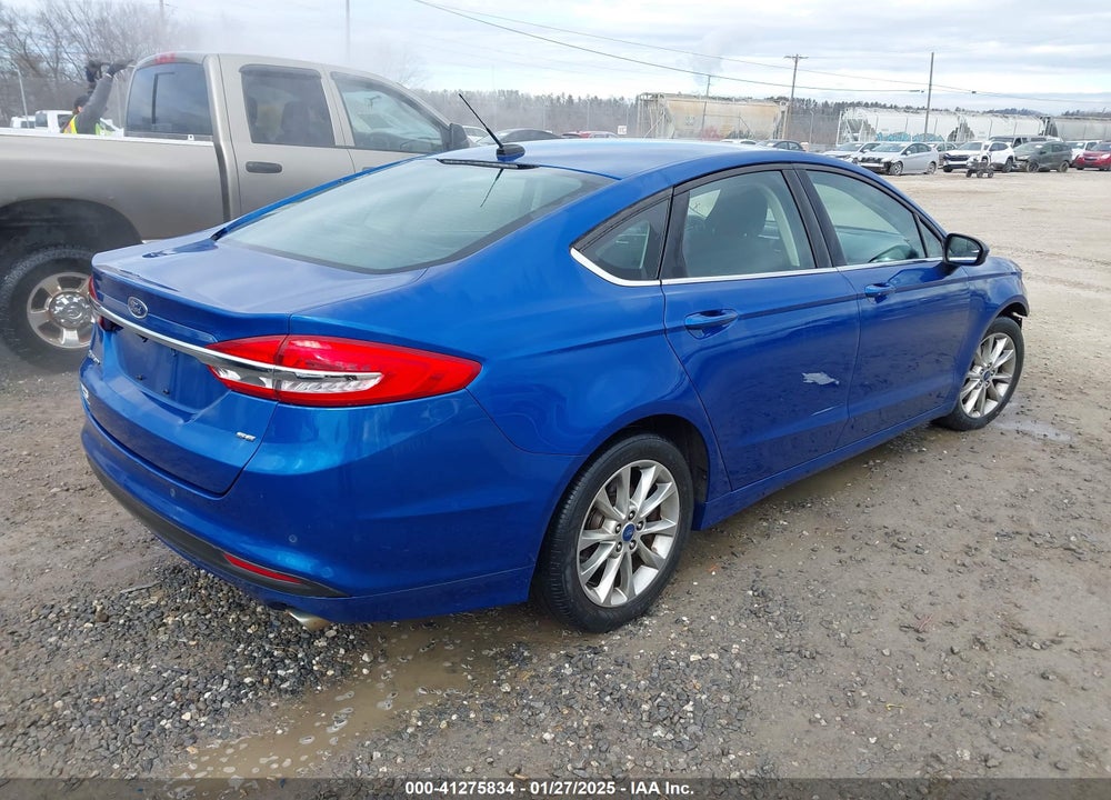 2017 FORD FUSION SE VIN: 3FA6P0H71HR410881