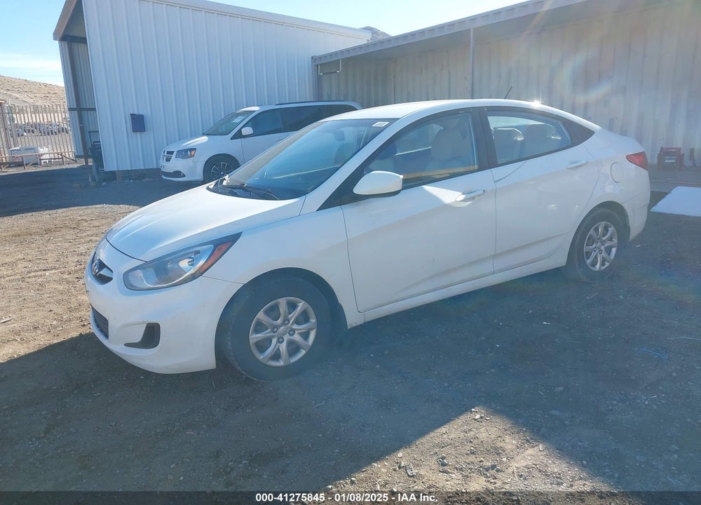 2013 HYUNDAI ACCENT GLS VIN: KMHCT4AE3DU427835
