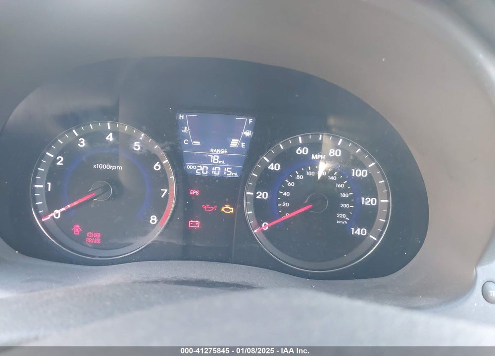 2013 HYUNDAI ACCENT GLS VIN: KMHCT4AE3DU427835