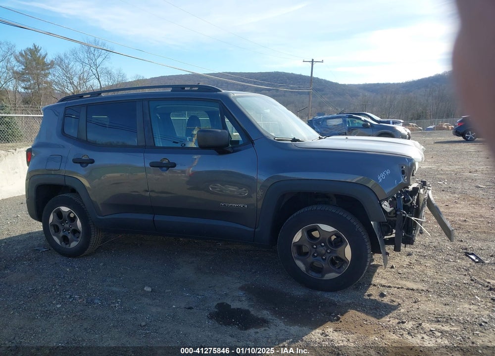 2017 JEEP RENEGADE SPORT 4X4 VIN: ZACCJBAB6HPF90345