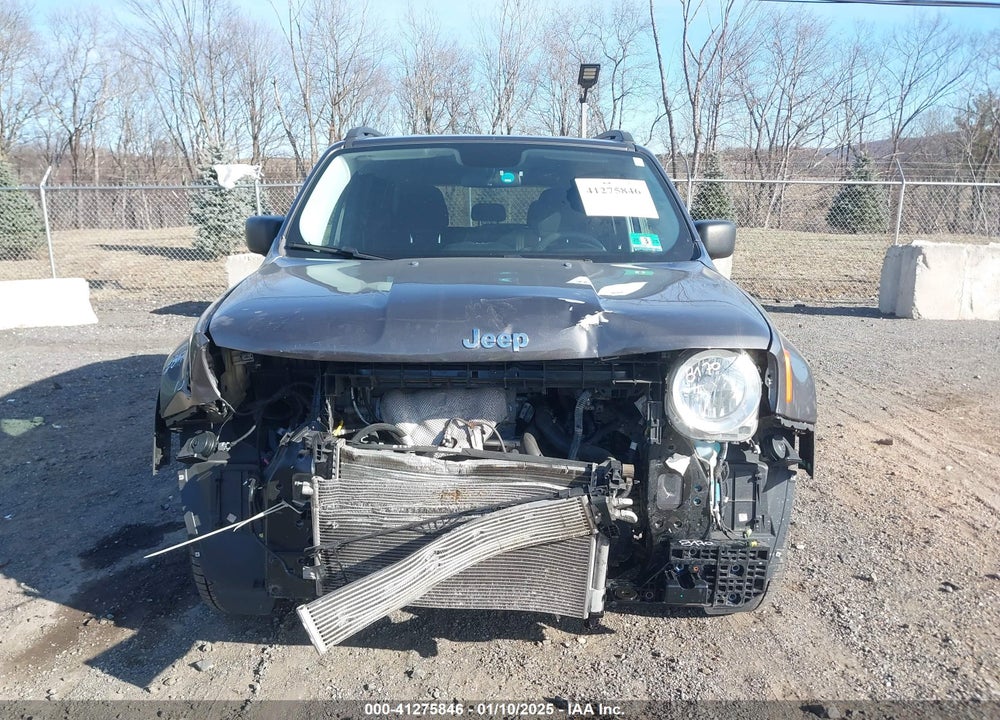 2017 JEEP RENEGADE SPORT 4X4 VIN: ZACCJBAB6HPF90345