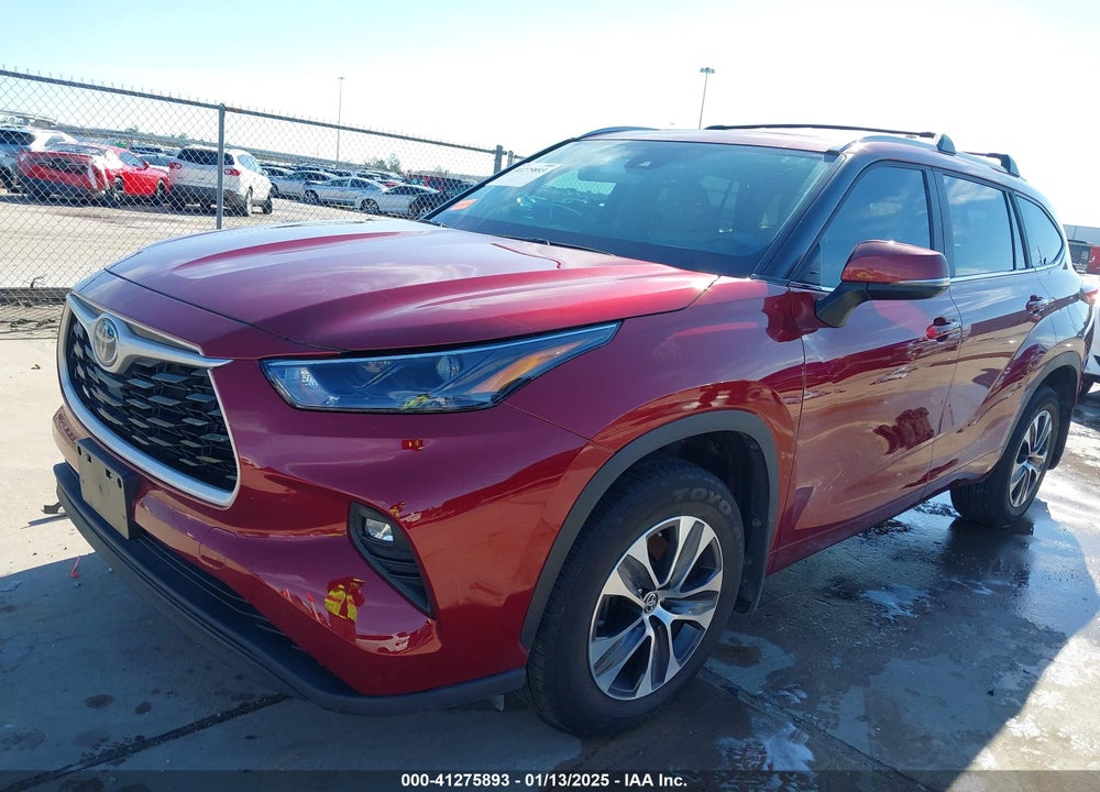 2023 TOYOTA HIGHLANDER HYBRID XLE VIN: 5TDKARAH3PS522014