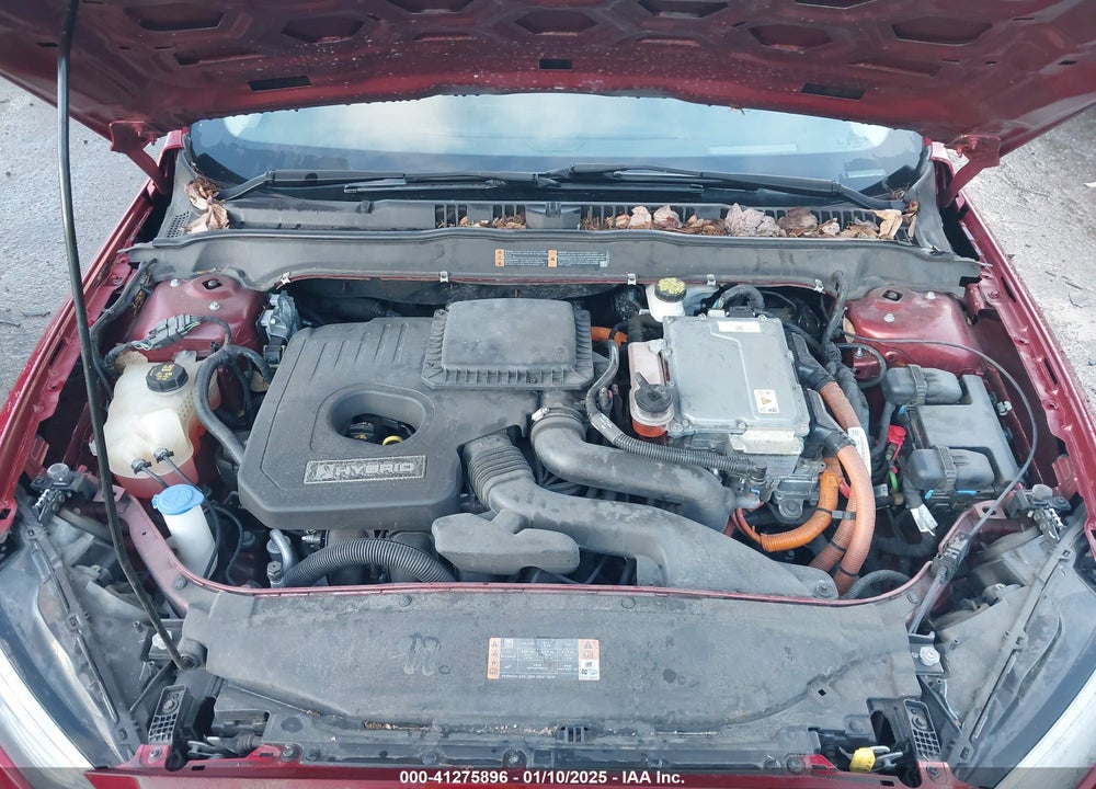 2019 FORD FUSION HYBRID VIN: 3FA6P0LU8KR241902