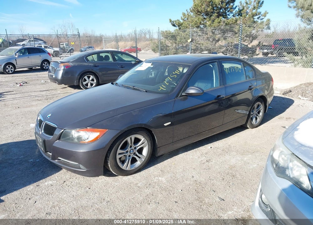 2008 BMW 328I VIN: WBAVA33538KX84263
