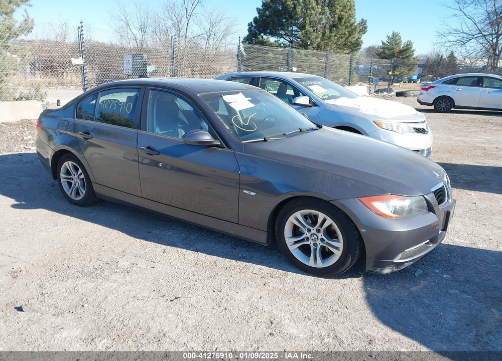 2008 BMW 328I VIN: WBAVA33538KX84263