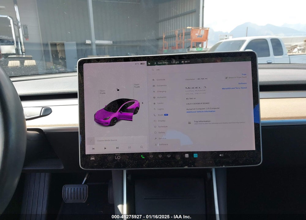 2018 TESLA MODEL 3 VIN: 5YJ3E1EB5JF182490