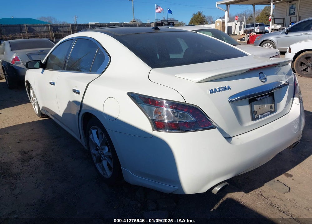 2012 NISSAN MAXIMA VIN: 1N4AA5APXCC870423