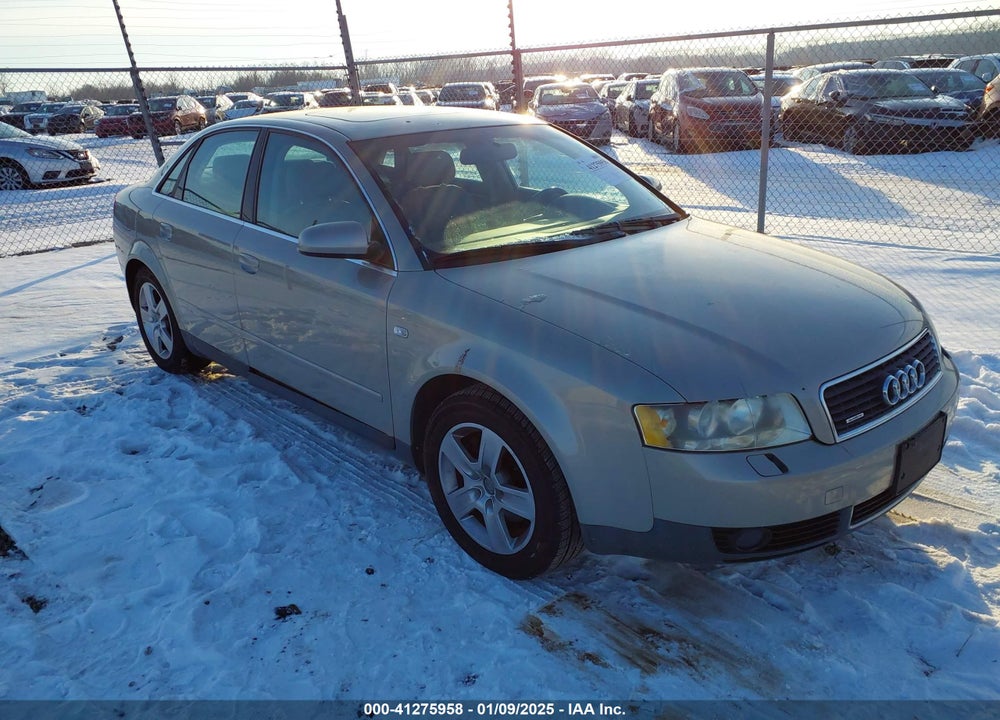 2002 AUDI A4 3.0 VIN: WAULT68EX2A257717