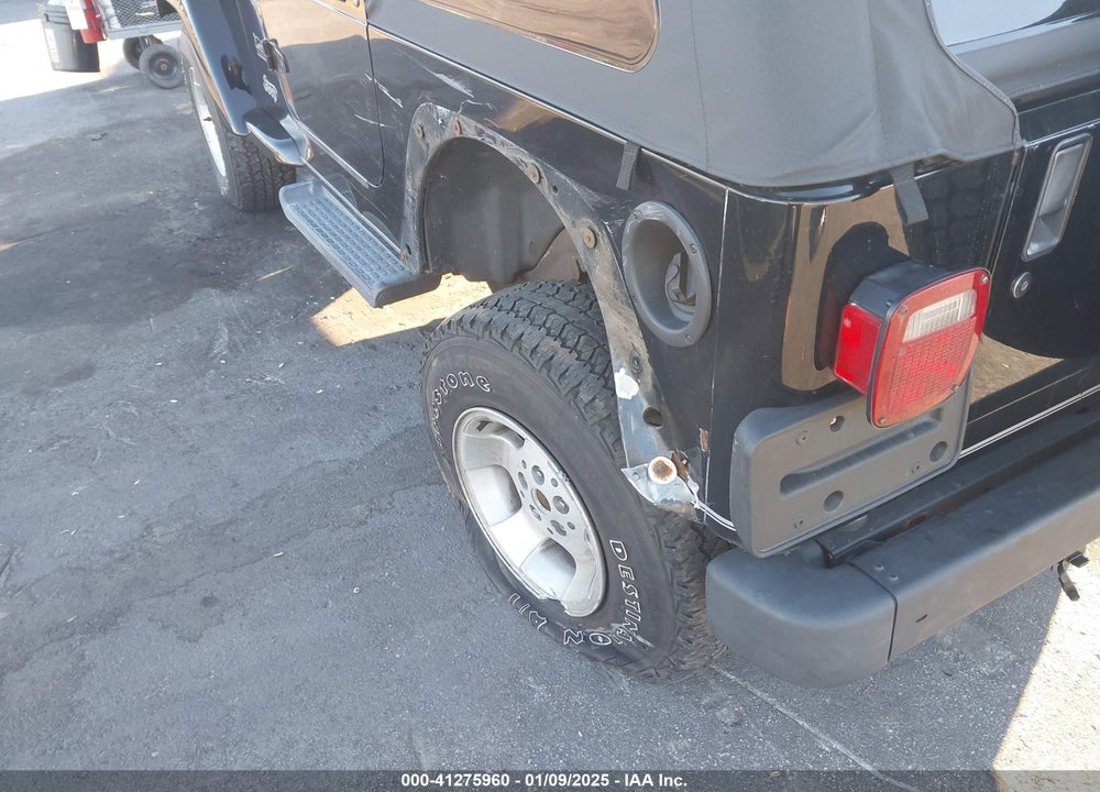 2003 JEEP WRANGLER SAHARA VIN: 1J4FA59S83P331911