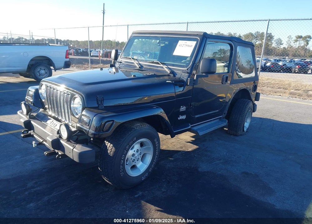 2003 JEEP WRANGLER SAHARA VIN: 1J4FA59S83P331911
