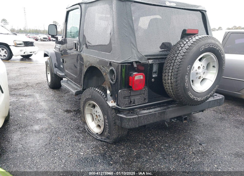 2003 JEEP WRANGLER SAHARA VIN: 1J4FA59S83P331911