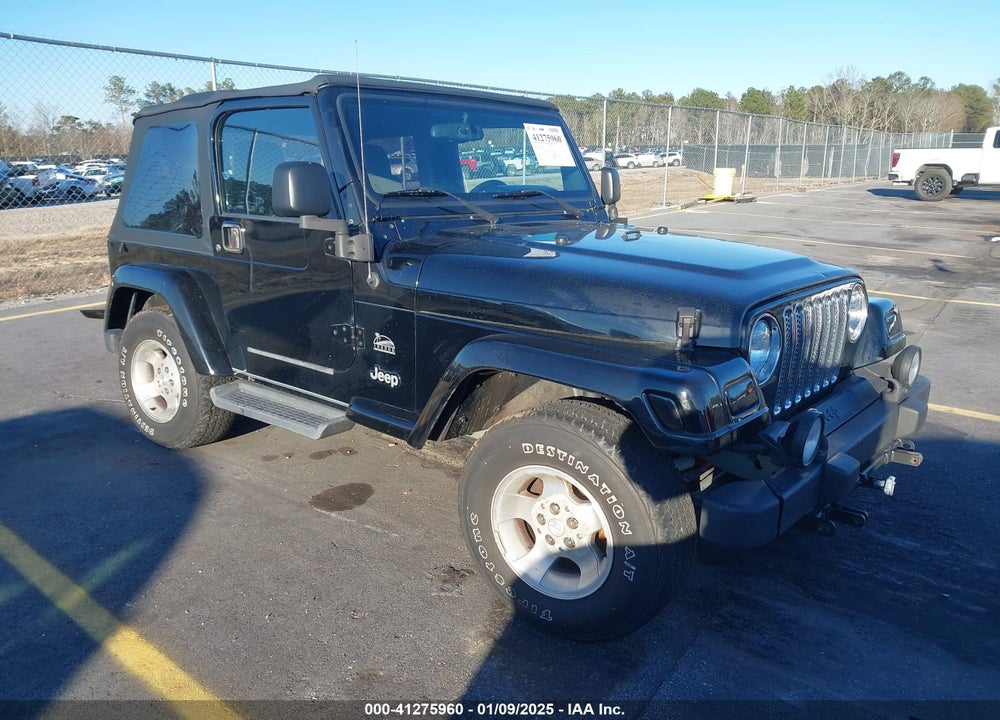 2003 JEEP WRANGLER SAHARA VIN: 1J4FA59S83P331911
