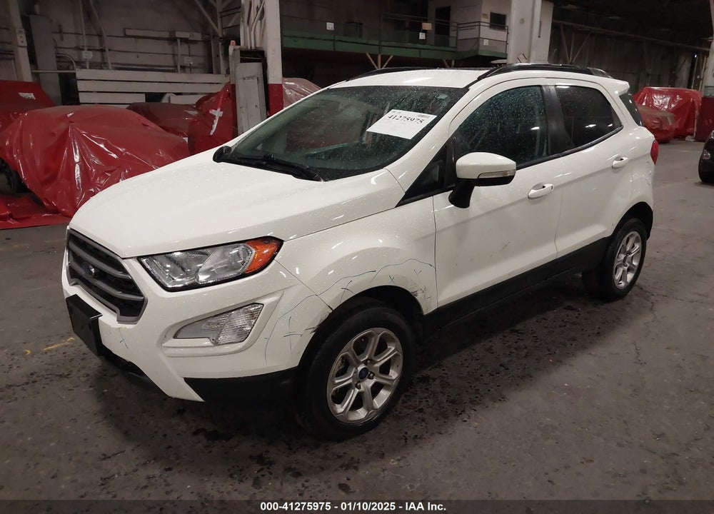 2022 FORD ECOSPORT SE VIN: MAJ6S3GL9NC461635