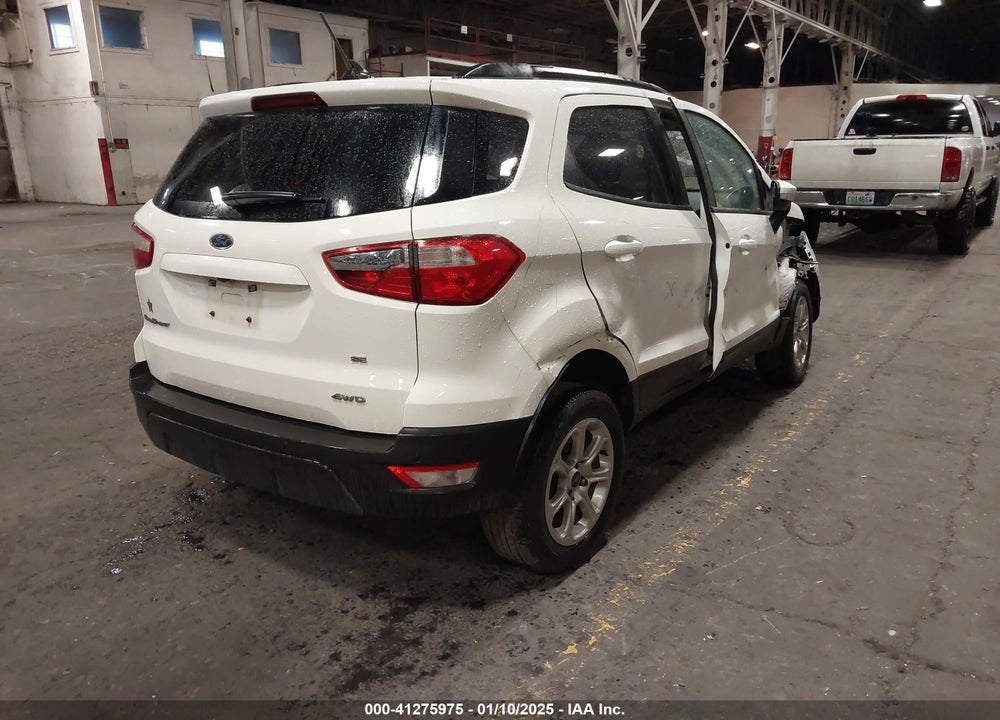 2022 FORD ECOSPORT SE VIN: MAJ6S3GL9NC461635