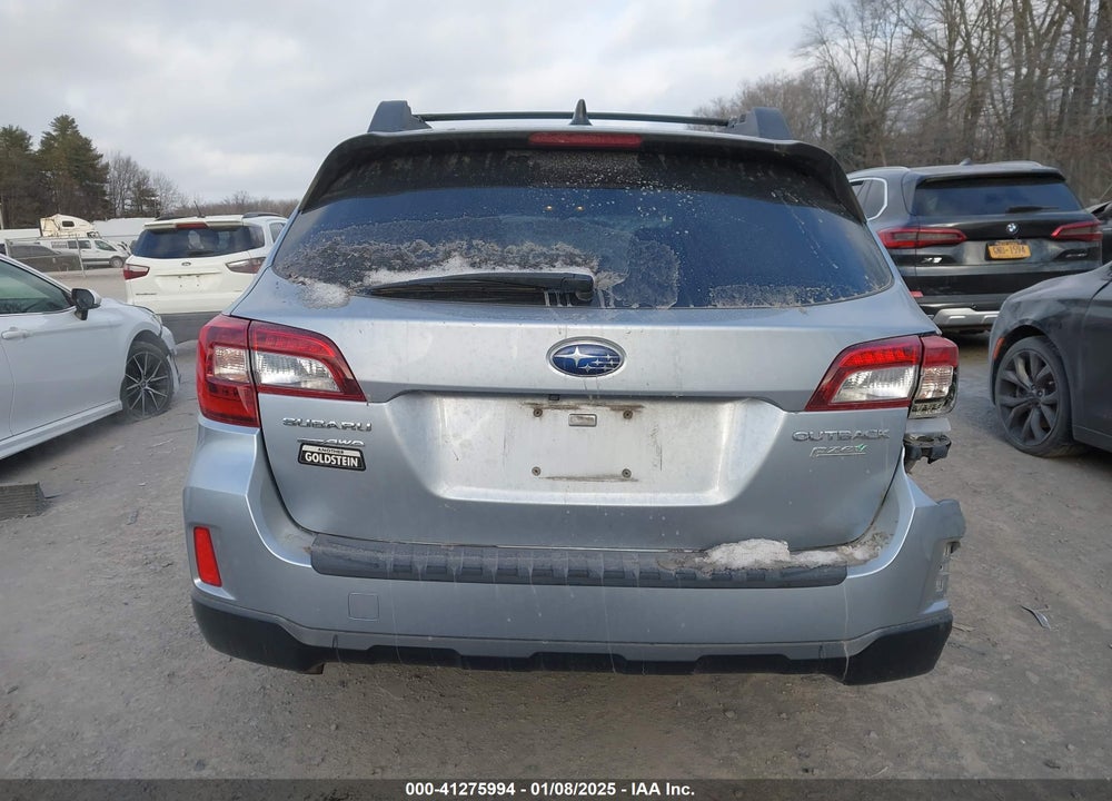 2016 SUBARU OUTBACK 2.5I PREMIUM VIN: 4S4BSACC7G3358747