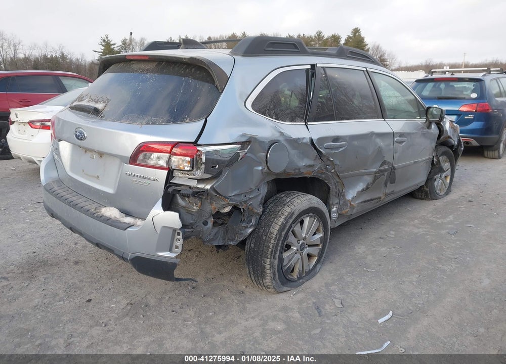 2016 SUBARU OUTBACK 2.5I PREMIUM VIN: 4S4BSACC7G3358747