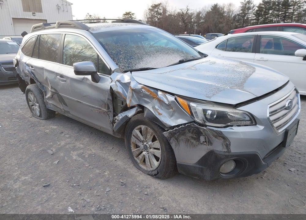 2016 SUBARU OUTBACK 2.5I PREMIUM VIN: 4S4BSACC7G3358747