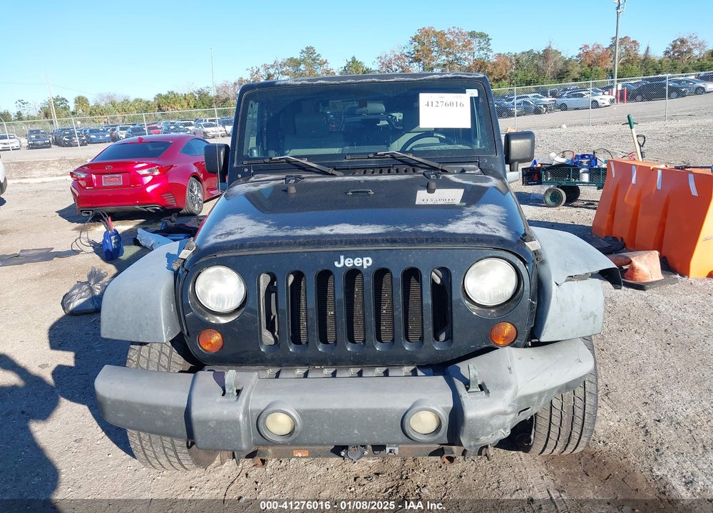 2009 JEEP WRANGLER X VIN: 1J4FA24119L756514