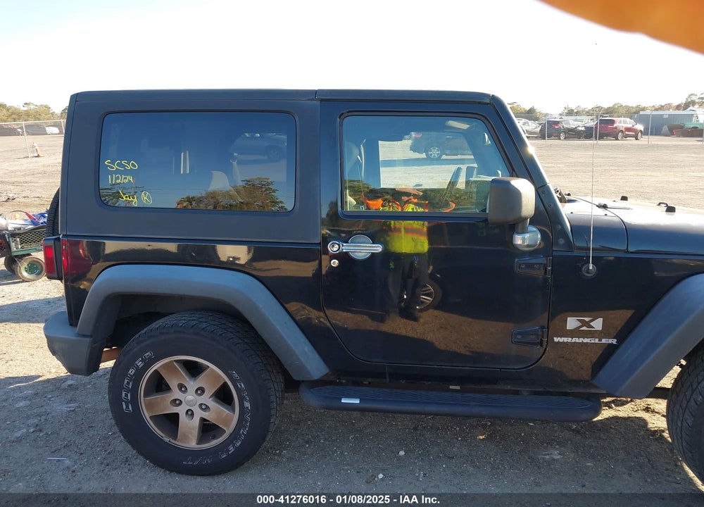 2009 JEEP WRANGLER X VIN: 1J4FA24119L756514