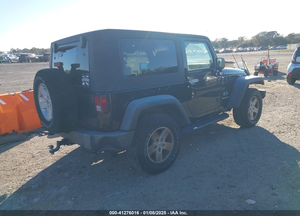 2009 JEEP WRANGLER X VIN: 1J4FA24119L756514