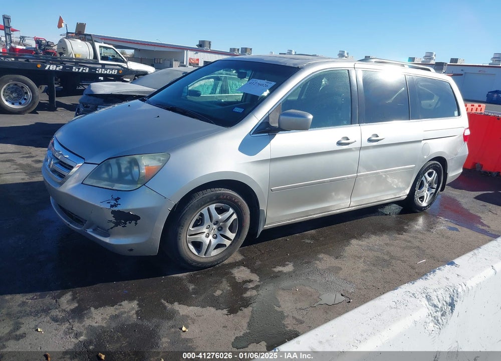 2007 HONDA ODYSSEY EX-L VIN: 5FNRL38747B065737