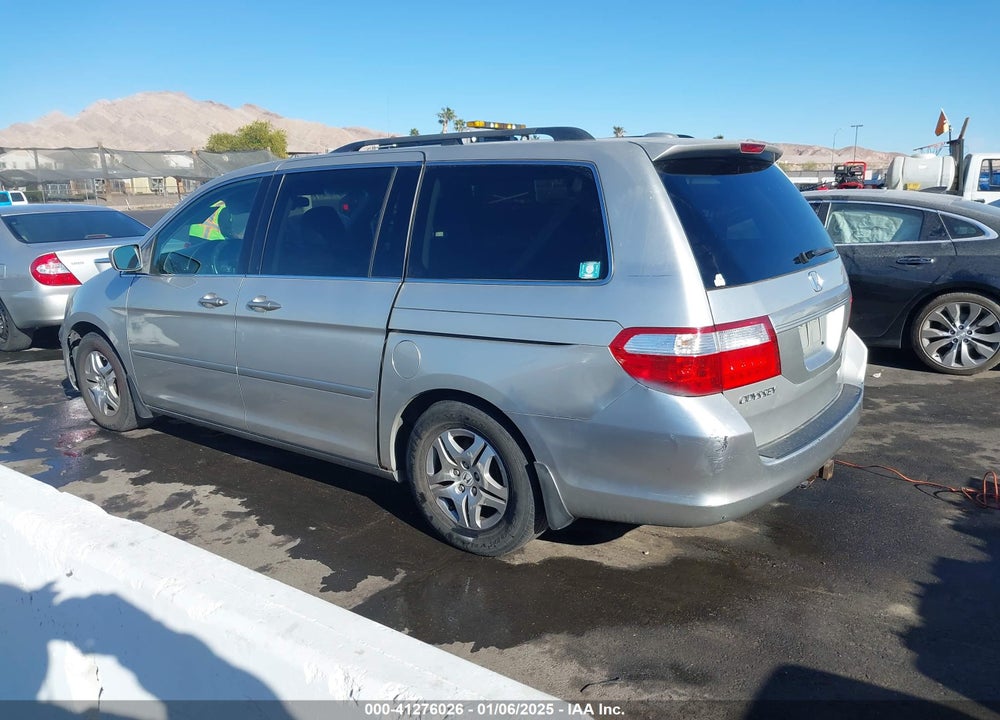 2007 HONDA ODYSSEY EX-L VIN: 5FNRL38747B065737