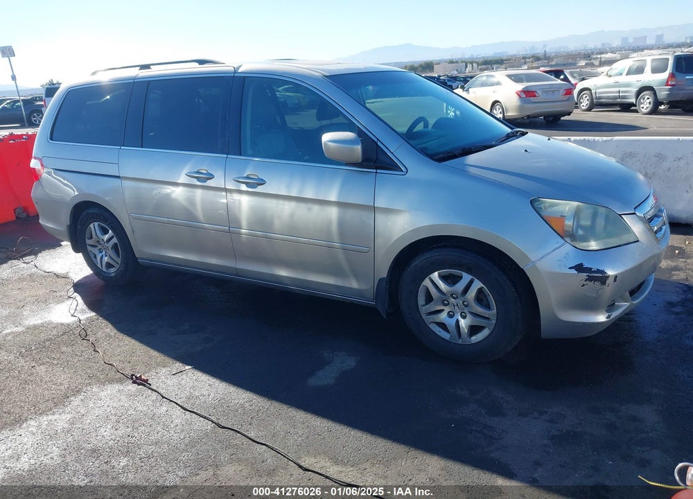 2007 HONDA ODYSSEY EX-L VIN: 5FNRL38747B065737