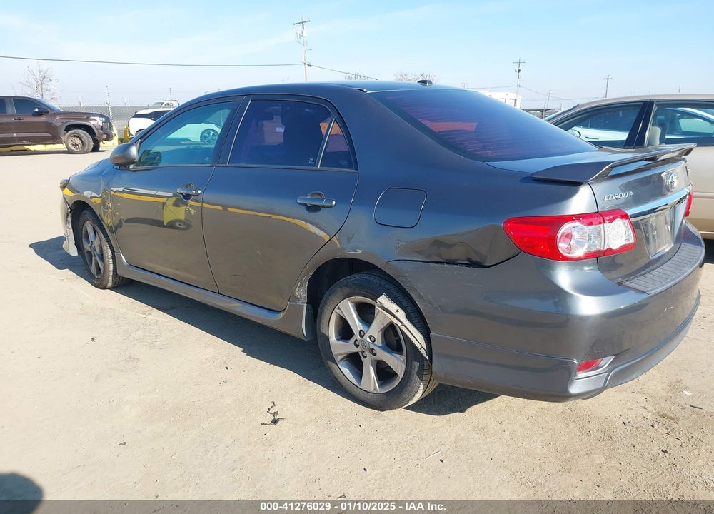 2011 TOYOTA COROLLA VIN: 2T1BU4EE0BC717645