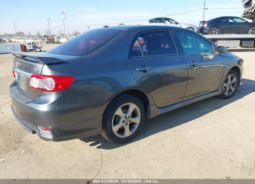 2011 TOYOTA COROLLA VIN: 2T1BU4EE0BC717645
