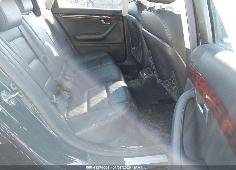 2008 AUDI A4 2.0T VIN: WAUDF78E88A067912
