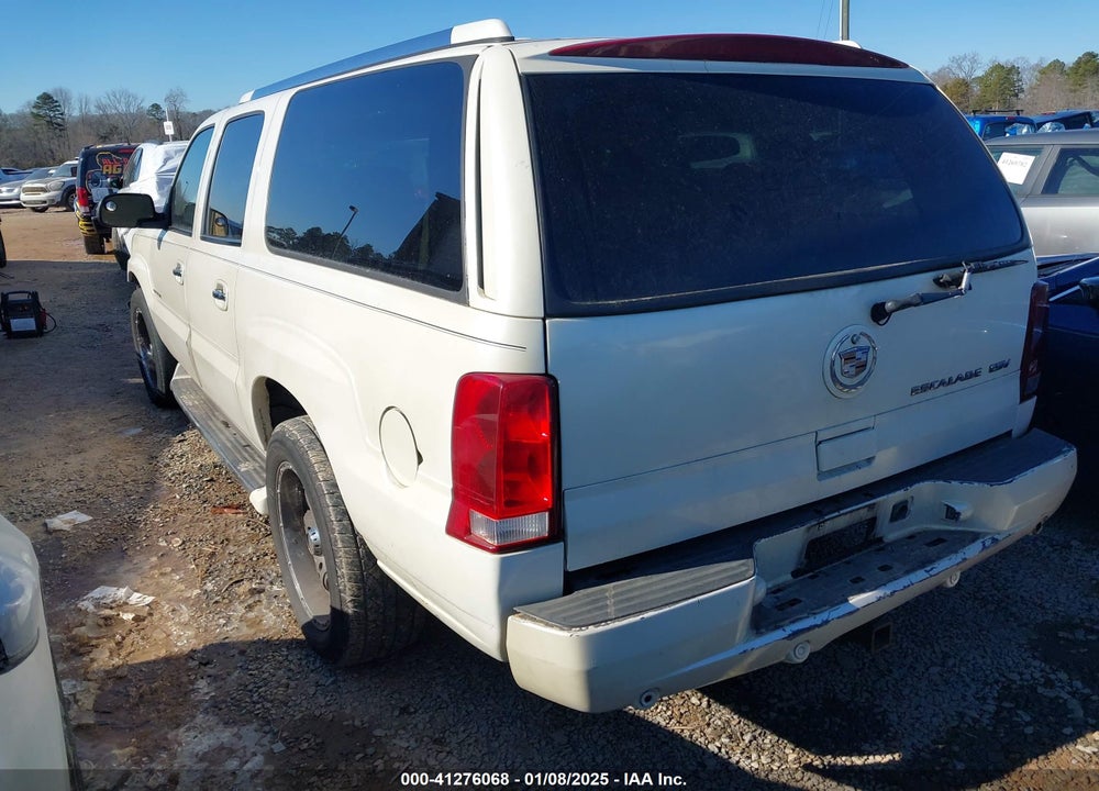 2004 CADILLAC ESCALADE ESV STANDARD VIN: 3GYFK66N04G230000