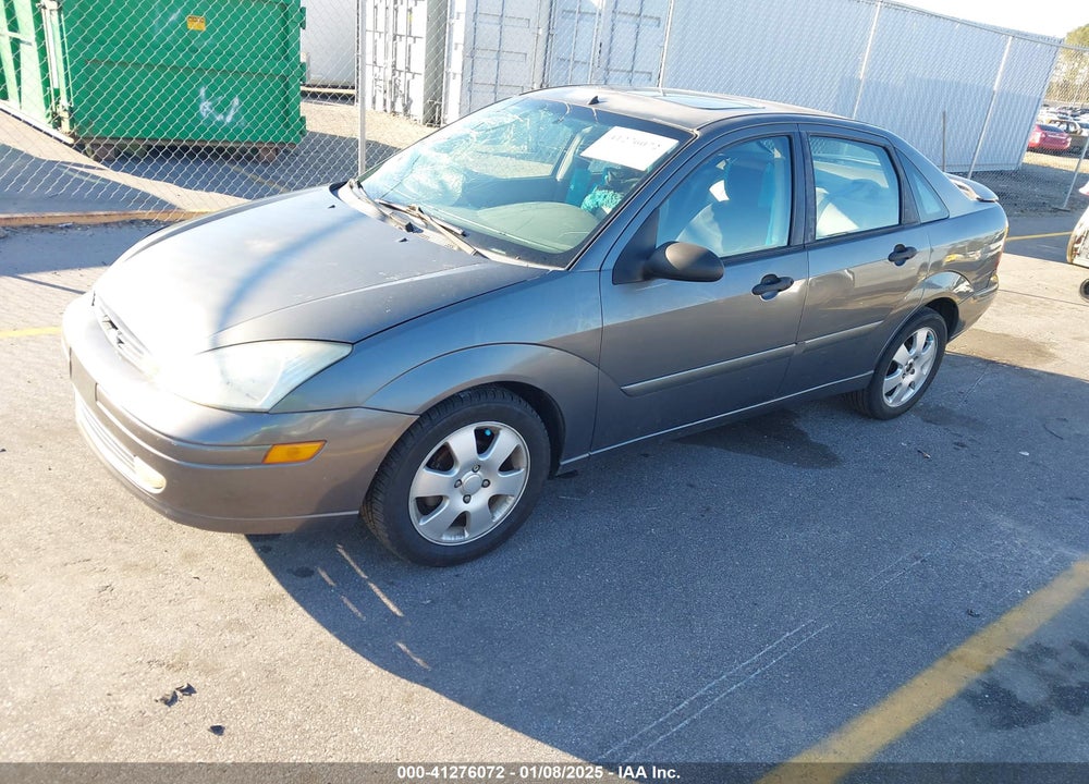 2002 FORD FOCUS ZTS VIN: 1FAFP38342W292196