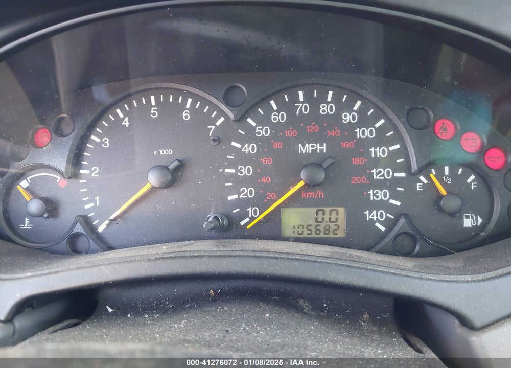 2002 FORD FOCUS ZTS VIN: 1FAFP38342W292196