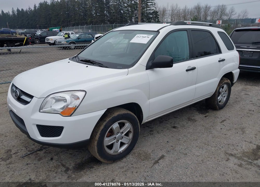 2010 KIA SPORTAGE LX V6 VIN: KNDKGCA37A7714747