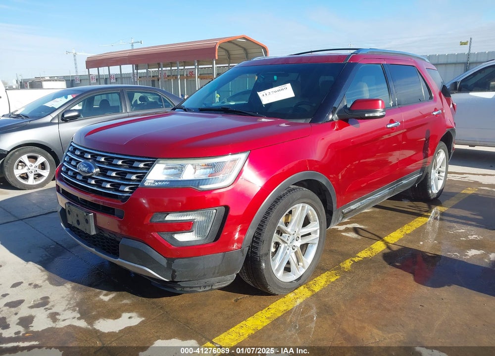 2017 FORD EXPLORER LIMITED VIN: 1FM5K7FH1HGA75097