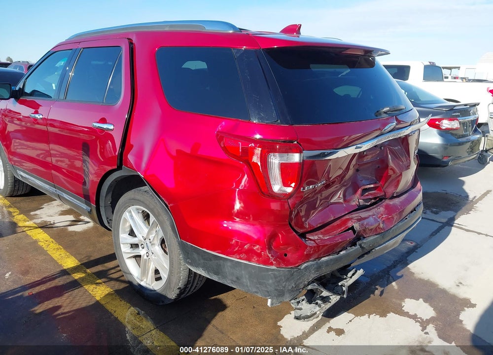 2017 FORD EXPLORER LIMITED VIN: 1FM5K7FH1HGA75097