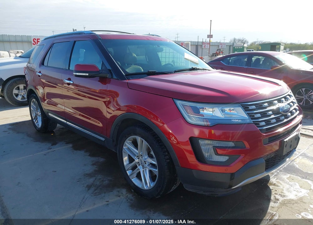 2017 FORD EXPLORER LIMITED VIN: 1FM5K7FH1HGA75097
