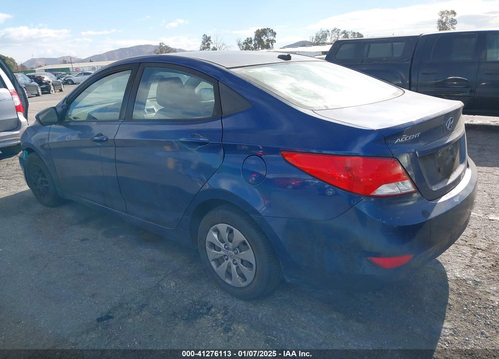2017 HYUNDAI ACCENT SE VIN: KMHCT4AE9HU288042